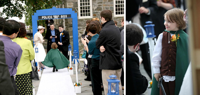 The Ring Bearer Dressed Up As Frodo