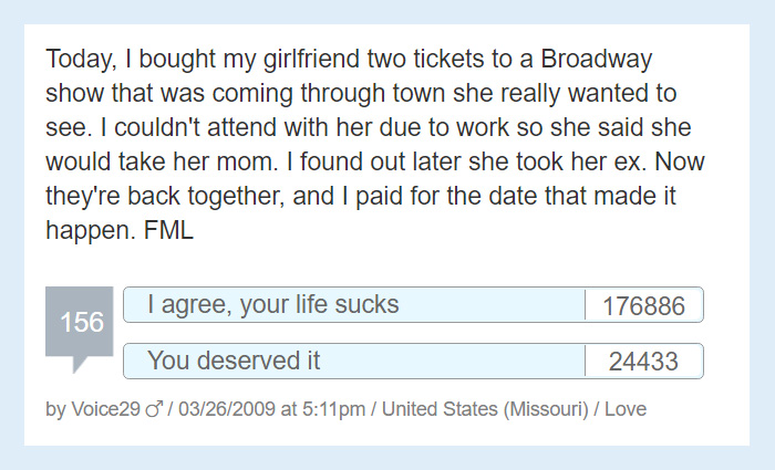 Worst Story Of My Life