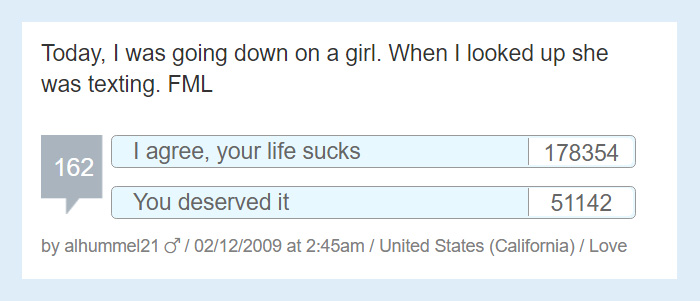 Worst Story Of My Life