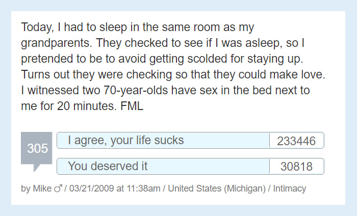 Worst Story Of My Life