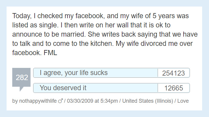 Worst Story Of My Life