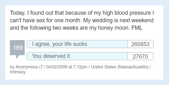 Worst Story Of My Life