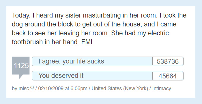 Worst Story Of My Life