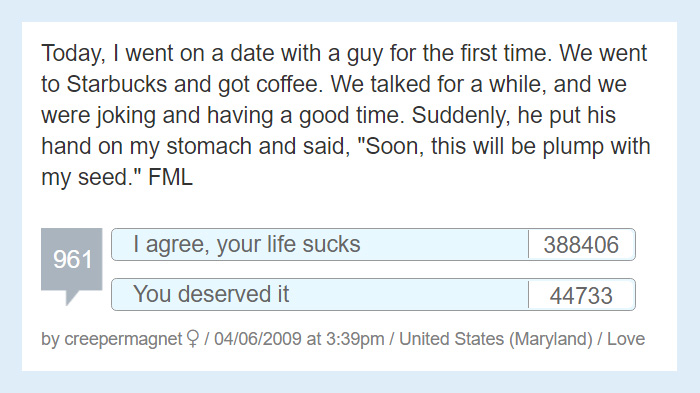 Worst Story Of My Life