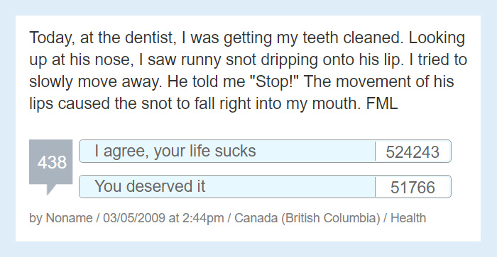 Worst Story Of My Life