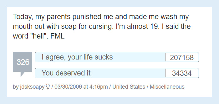 Worst Story Of My Life