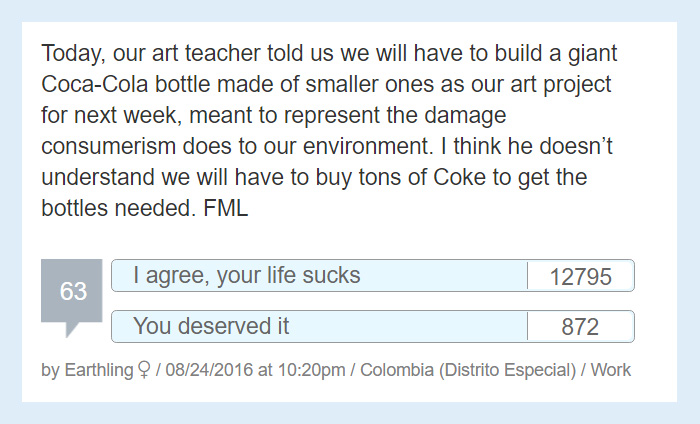 Worst Story Of My Life