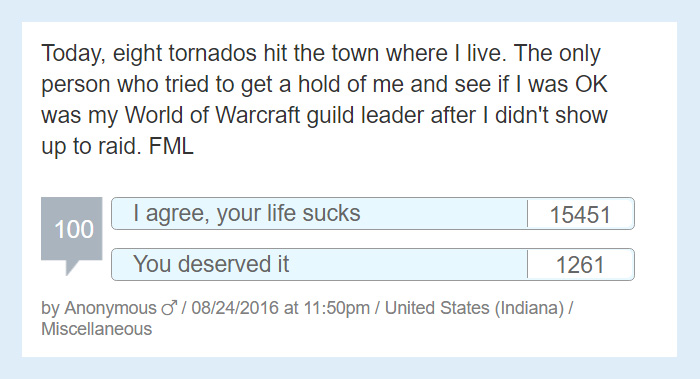 Worst Story Of My Life