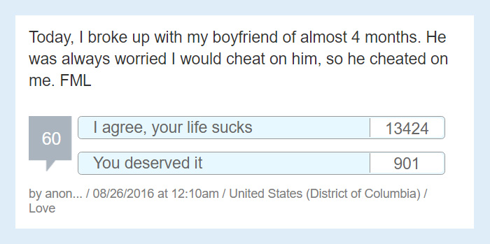 Worst Story Of My Life