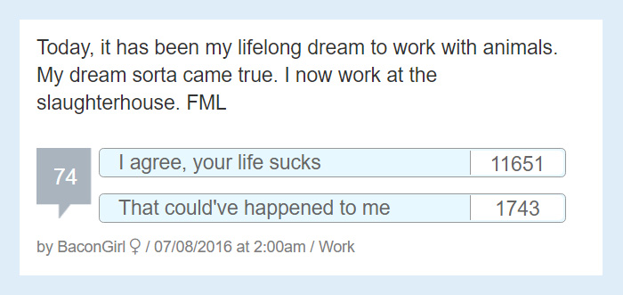 Worst Story Of My Life