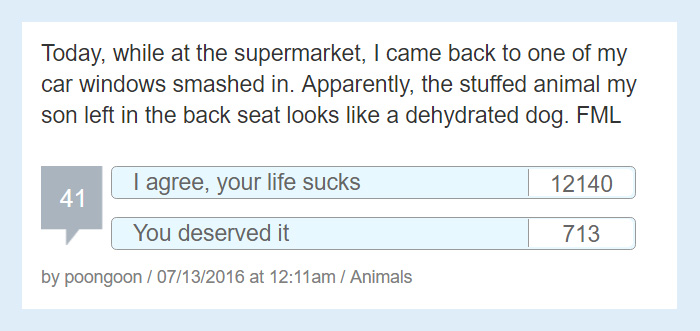 Worst Story Of My Life