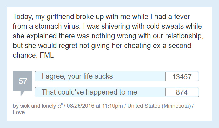 Worst Story Of My Life