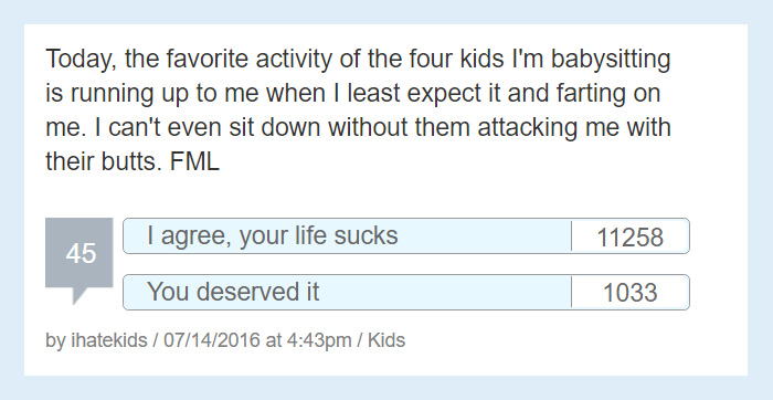 Worst Story Of My Life