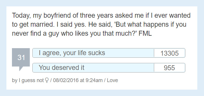 Worst Story Of My Life