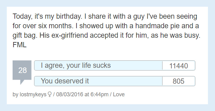 Worst Story Of My Life