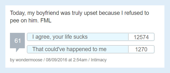 Worst Story Of My Life