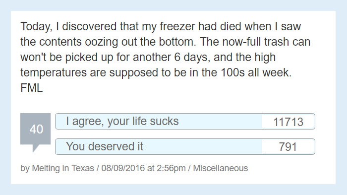 Worst Story Of My Life