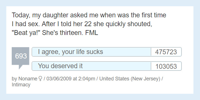 Worst Story Of My Life