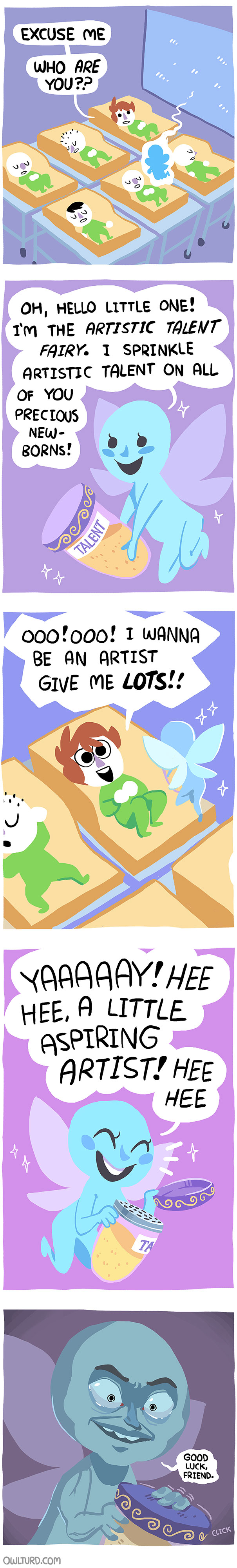 Thank You, Artistic Talent Fairy