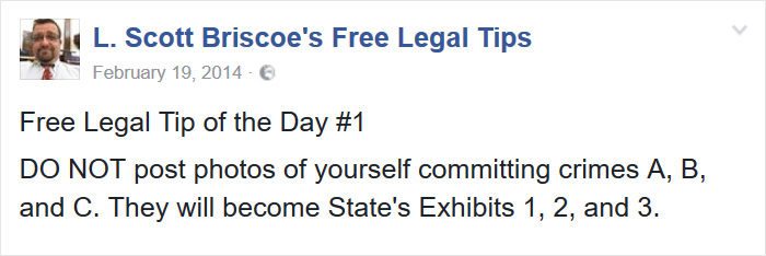 Free Legal Tips