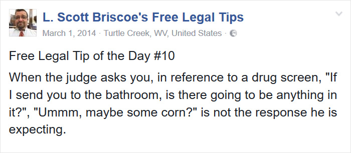 Free Legal Tips