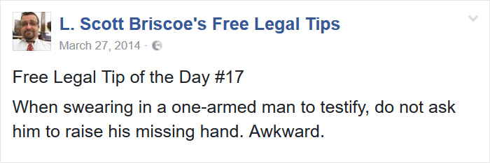 Free Legal Tips