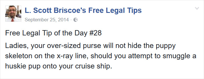 Free Legal Tips