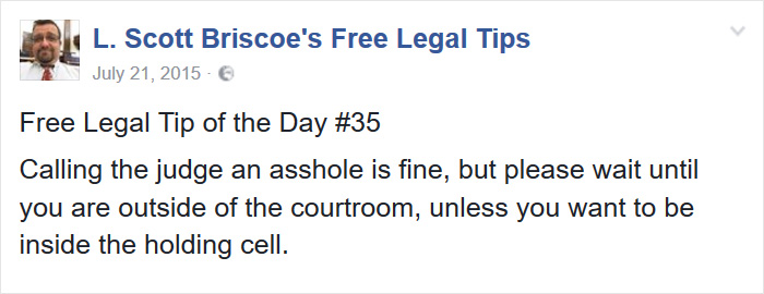 Free Legal Tips