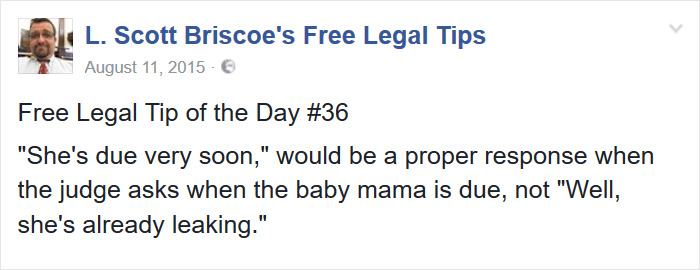 Free Legal Tips