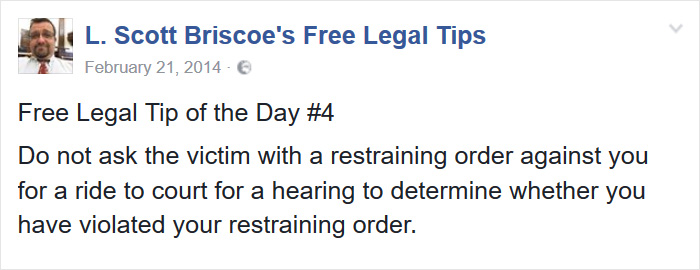 Free Legal Tips