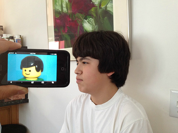 I Told My Cousin He Had Lego Man Hair And He Didn't Understand So I Had To Show Him