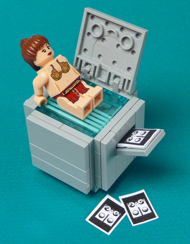 Lego Leia Had A Few Drinks At The Office Party