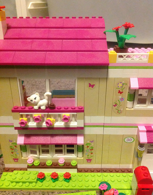 5-Year-Old's 1 Piece Addition To My Wife's Lego Set