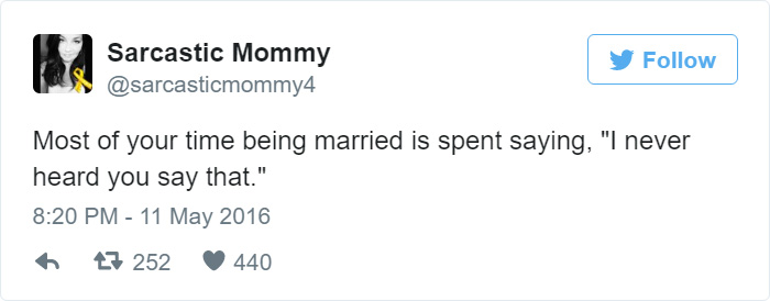 Funny Married Life Tweet
