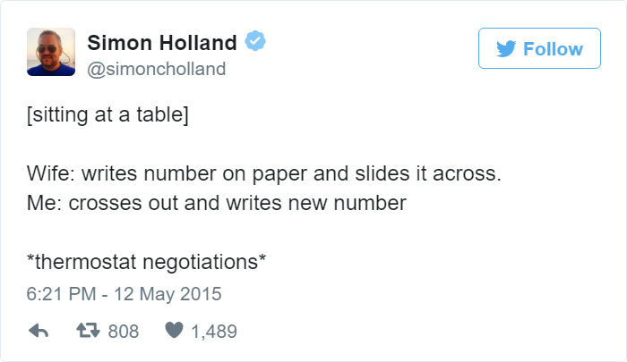 Funny Married Life Tweet