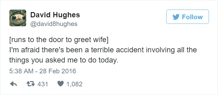 Funny Married Life Tweet