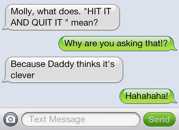 Daddy Thinks It's Clever