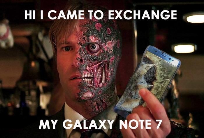 Funny Reaction To Samsung Galaxy Note 7
