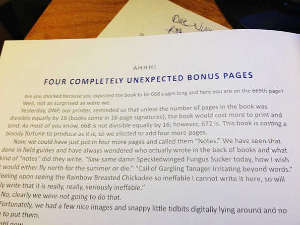 And Then Suddenly, In The Back In My Textbook