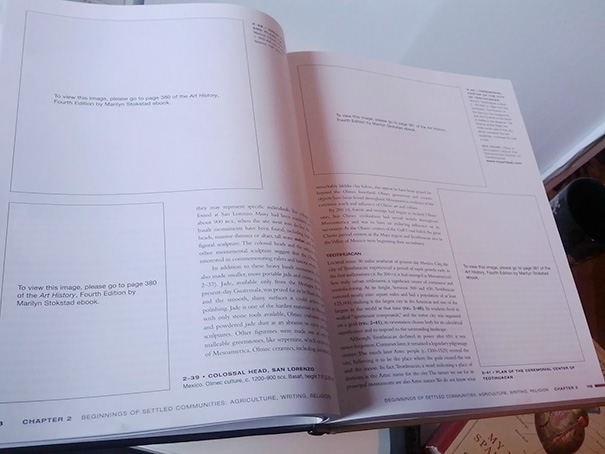 Art History Textbook Without Any Art