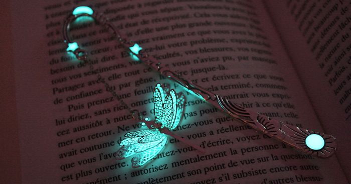 Magical Glow-In-The-Dark Bookmarks By Manon Richard