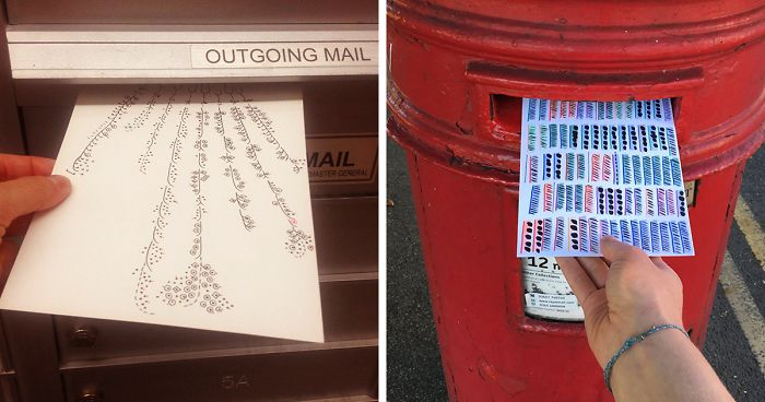 Two Graphic Designer Pen Pals Communicate Using Only Infographics, Eventually Become Good Friends