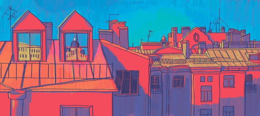 I Draw Portraits Of My Home City