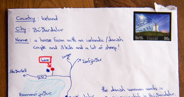 Desperate Man Without Address Draws Map On Envelope Instead, And It Gets Delivered