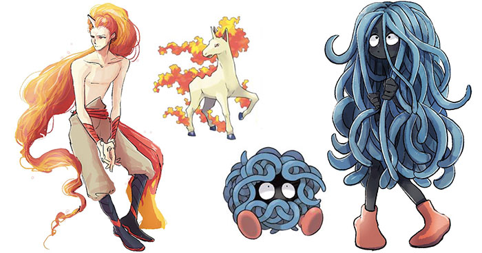 Artist Turns Pokémon Into Humans (51 pics)