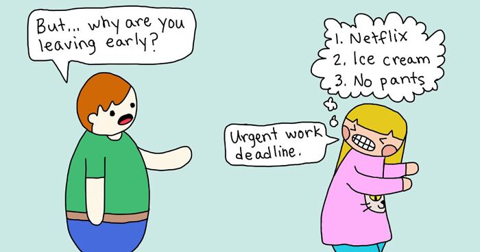 I Suffer From Anxiety, So I Decided To Doodle These Comics To Help Others