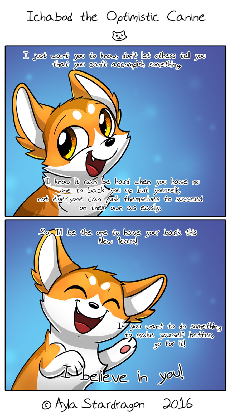 Ichabod The Optimist Canine