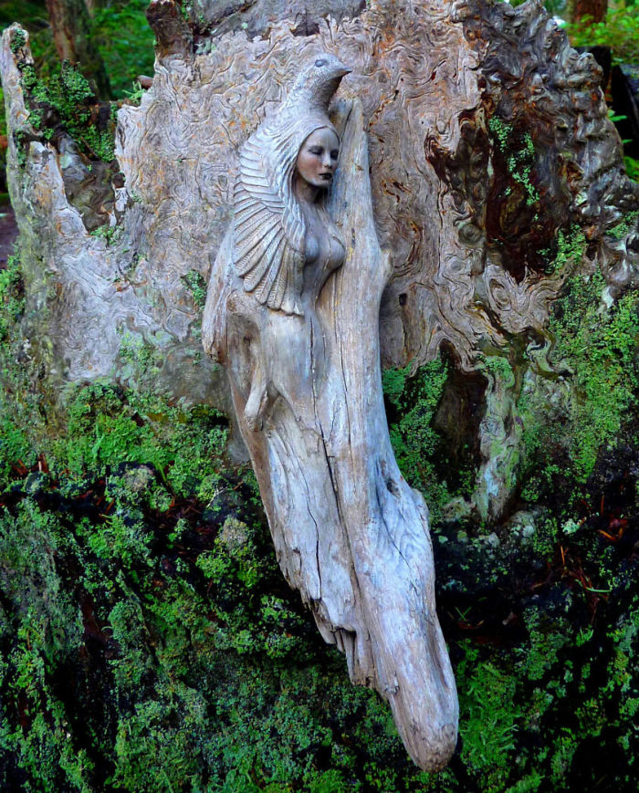 Driftwood-spirit-sculptures-debra-bernier