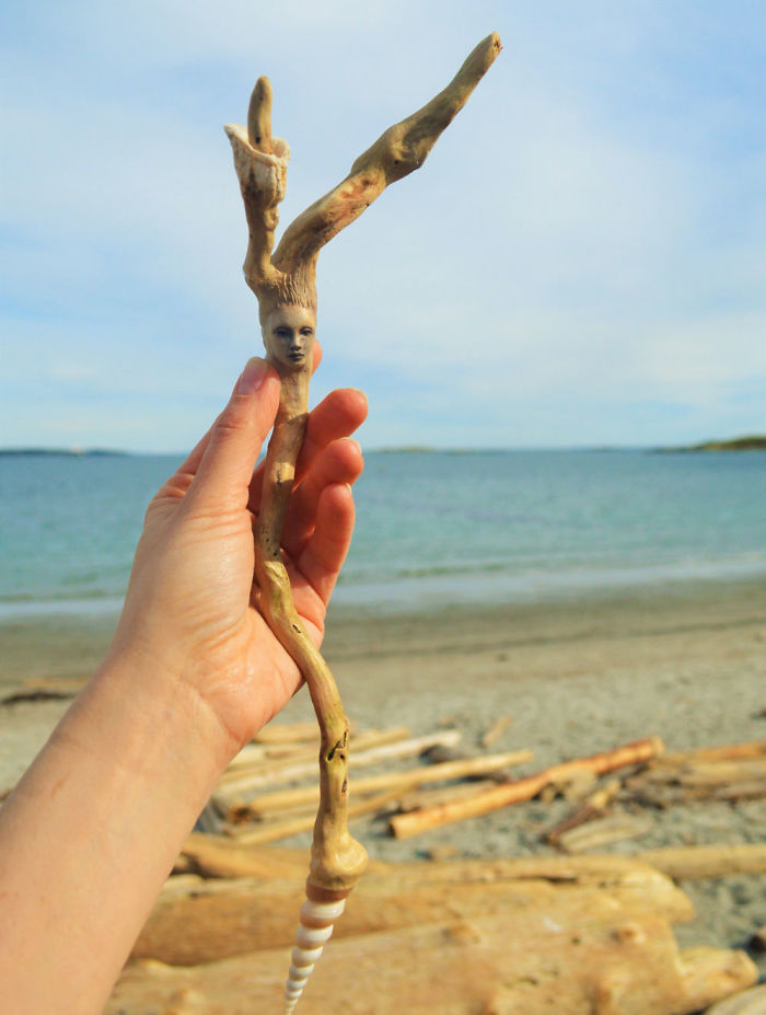 Driftwood-spirit-sculptures-debra-bernier