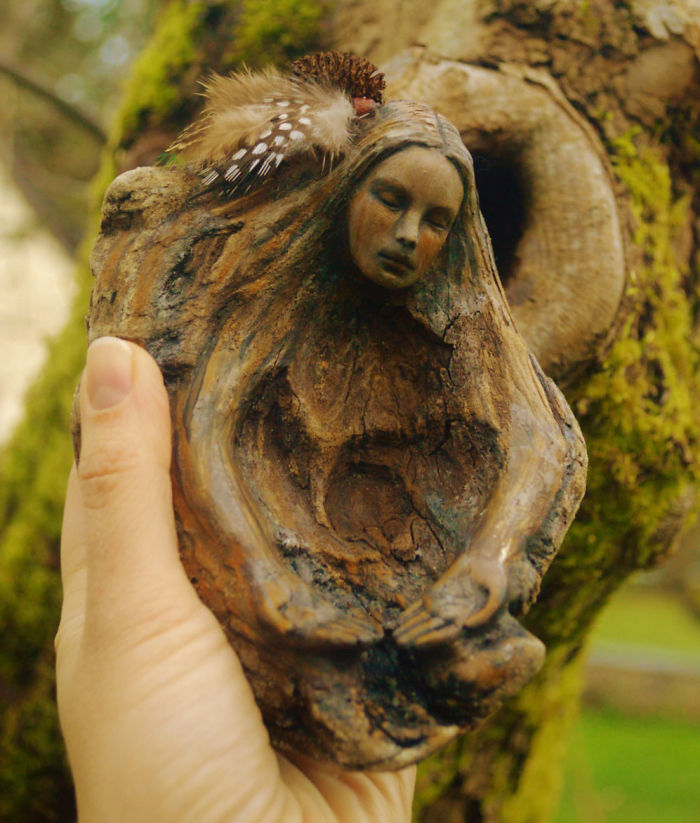 Driftwood-spirit-sculptures-debra-bernier